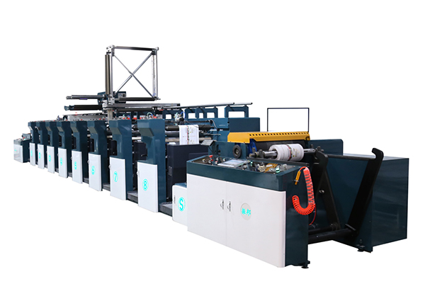 全伺服八色花瓣式柔版印刷機